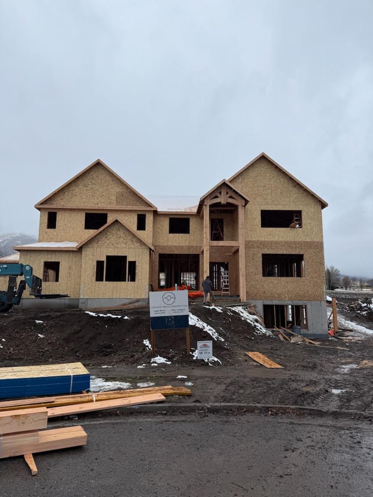 Custom residential framing